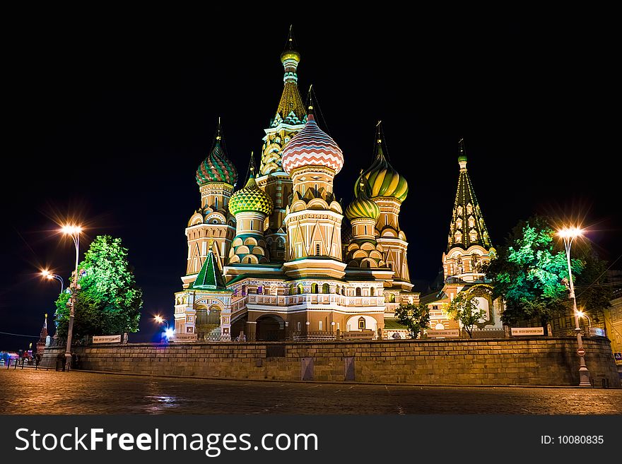 St Basil's Cathedral on Red Square, Moscow, Russia. St Basil's Cathedral on Red Square, Moscow, Russia