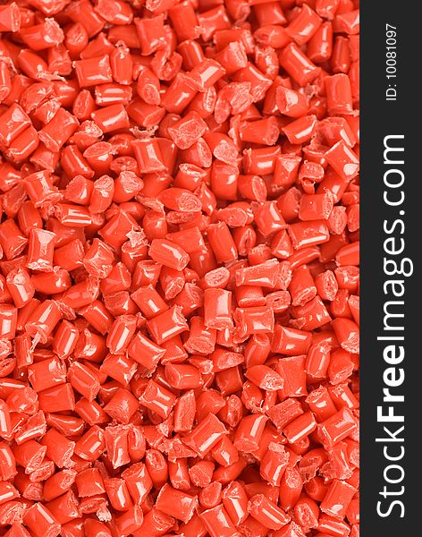 Closeup red Plastic texture background