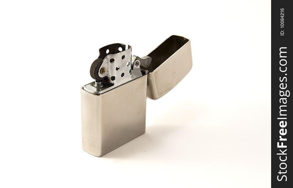 Cigarette lighter on white background.