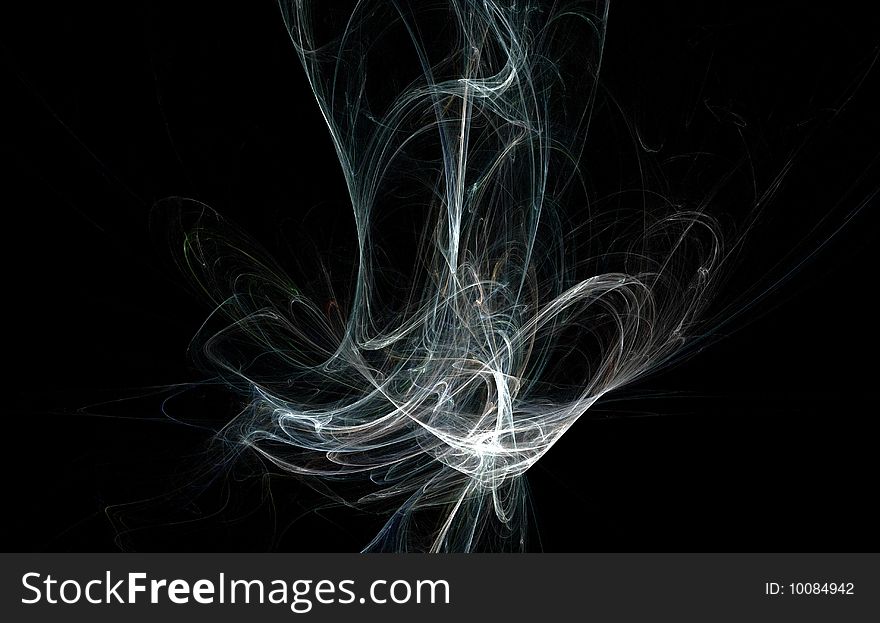 Illustration of a abstract smoke background