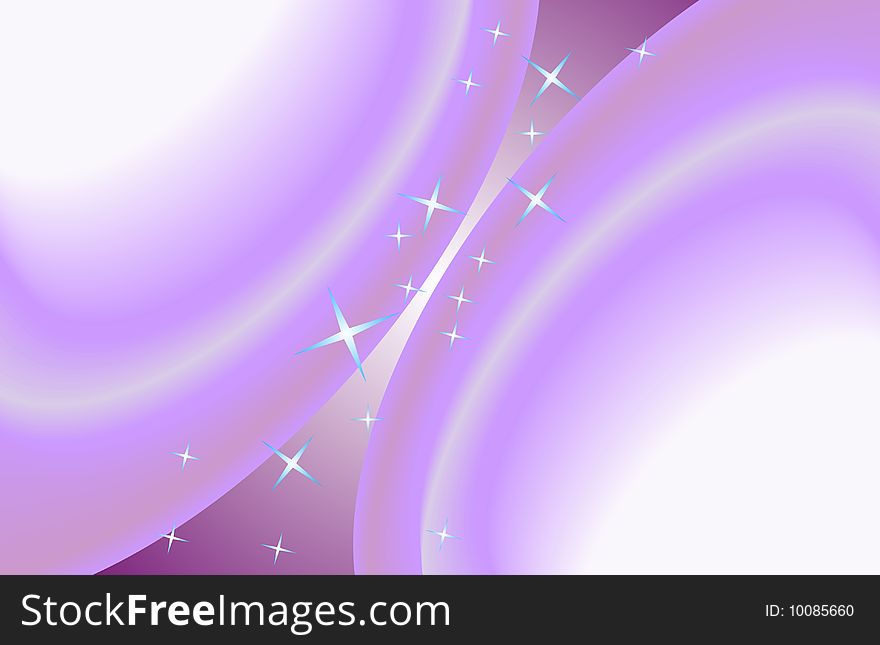 Vector abstract stars color background