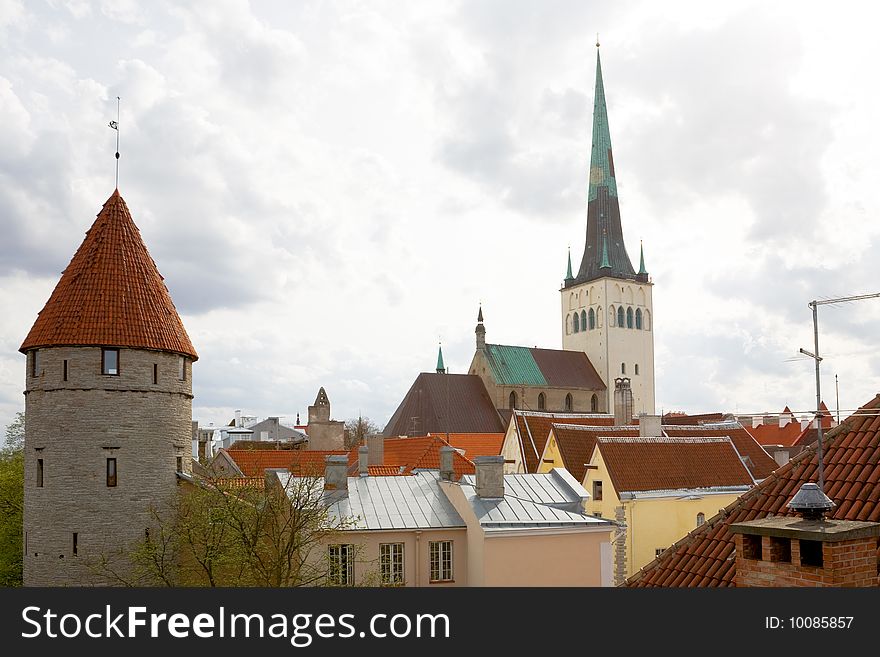 Tallinn view, Estonia