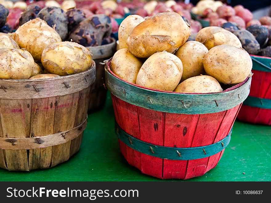 Spuds In A Basket