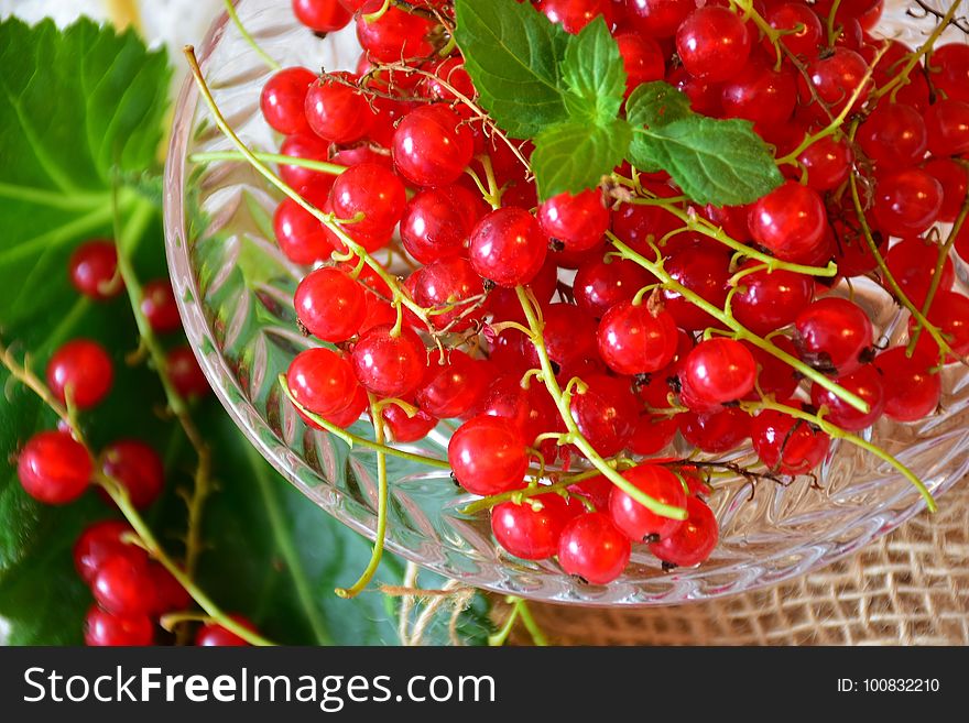 Natural Foods, Fruit, Berry, Cherry