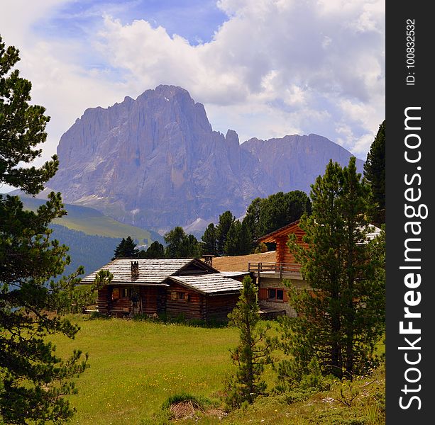 Mountainous Landforms, Mountain, Nature, Mountain Range