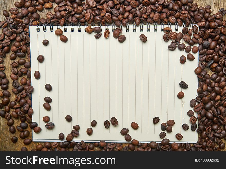 Notebook, Core, Coffee, Photo, Food