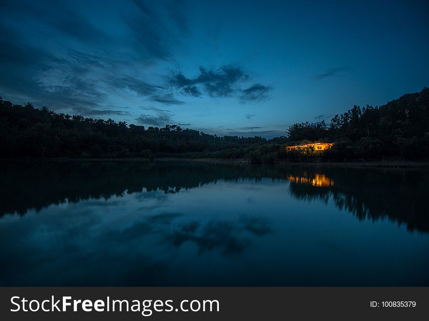 Reflection, Sky, Nature, Water