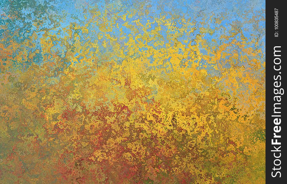 Yellow, Painting, Sky, Impressionist