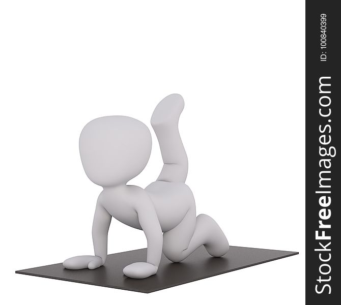 Figurine, Product Design, Hand, Yoga Mat