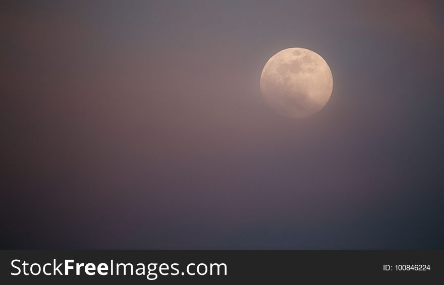 Atmosphere, Moon, Sky, Daytime