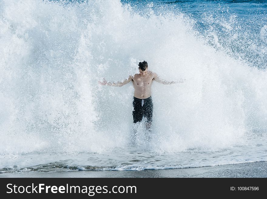 Wave, Water, Wind Wave, Surfing