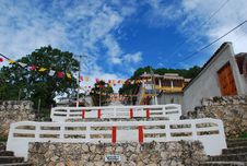 Stairs To The Church, San Cristobal De Las Casas Royalty Free Stock Images