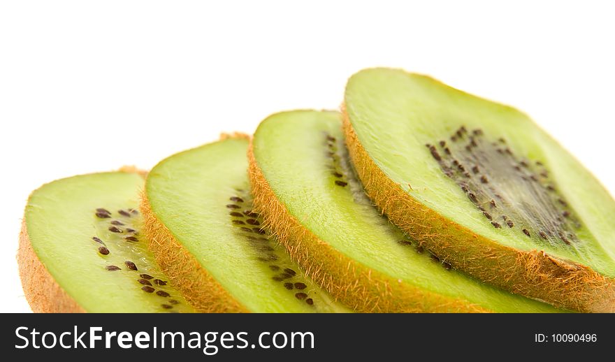 Kiwi isolated on white background