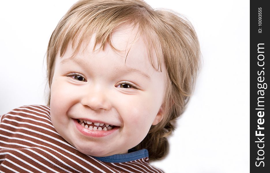 Sweet happy toddler baby girl. Sweet happy toddler baby girl