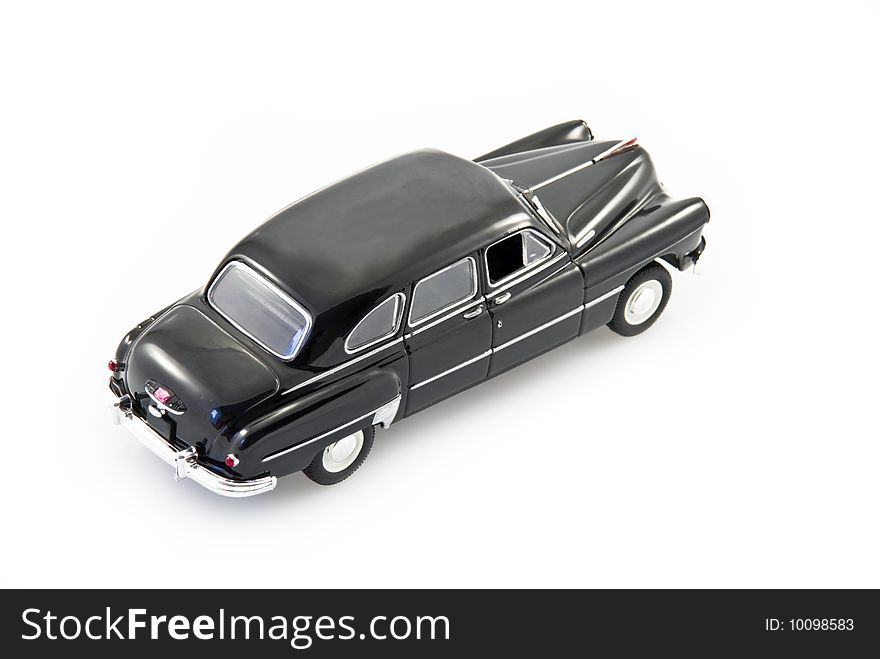 Toy model of the beautiful ancient Soviet Union car. Toy model of the beautiful ancient Soviet Union car