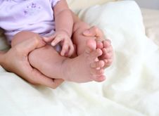 Baby S Feet 3 Royalty Free Stock Images Baby S Feet 3 Royalty Free Stock Images