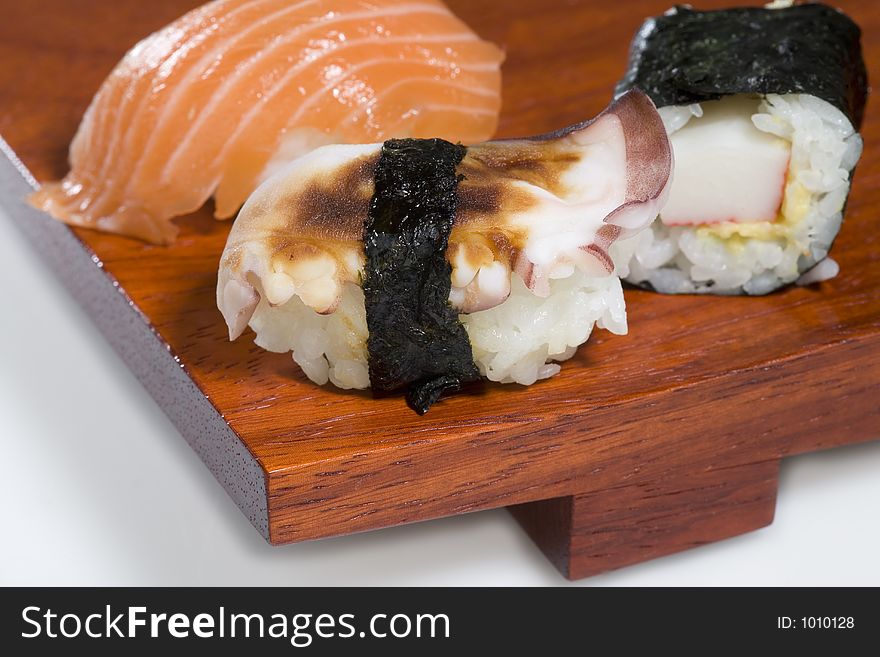 Sushi On Plate