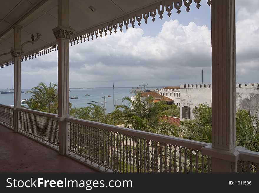 View at Zanzibar during the day