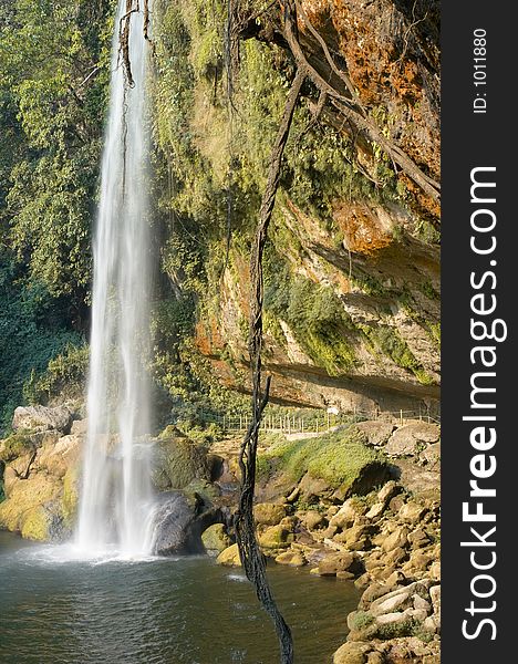 Misol Ha waterfall, Chiapas, Mexico