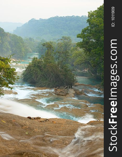 Agua Azul waterfalls, Chiapas, Mexico