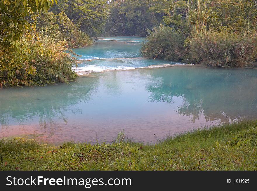 Agua Azul waterfalls, Chiapas, Mexico