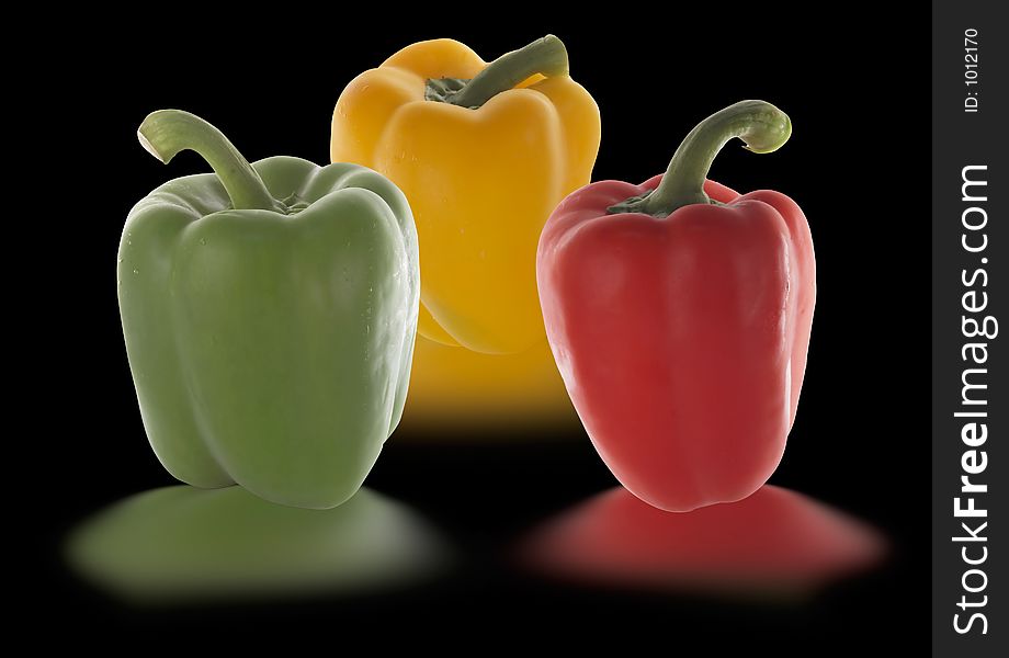 Peppers In Different Colors