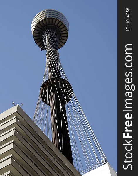 Sydney Tower, Australia, Steep Perspective