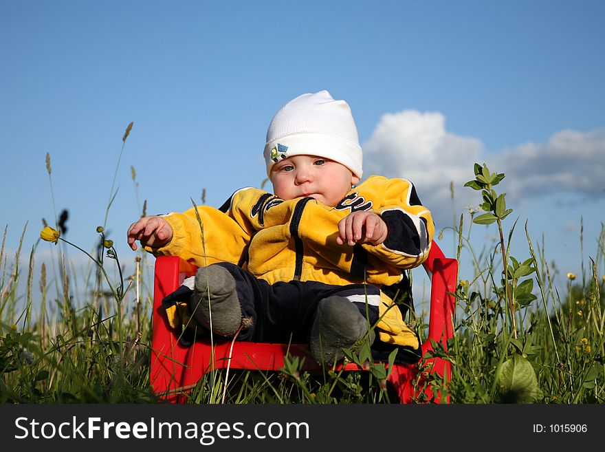 Baby in The Park