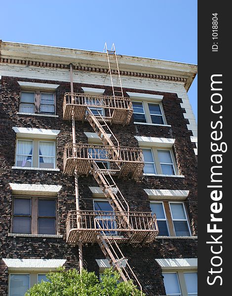 San Fransisco fire escape