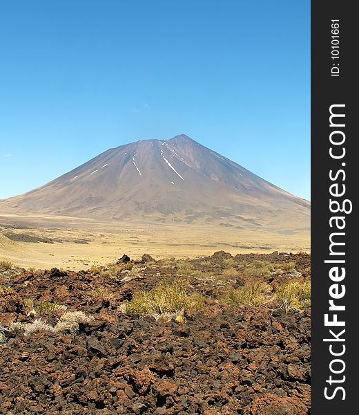 Volcano in Payunia Provincial Park, Argentina