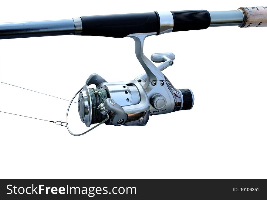 Foldable fishing rod and accessories for fishing. Spining. Foldable fishing rod and accessories for fishing. Spining.