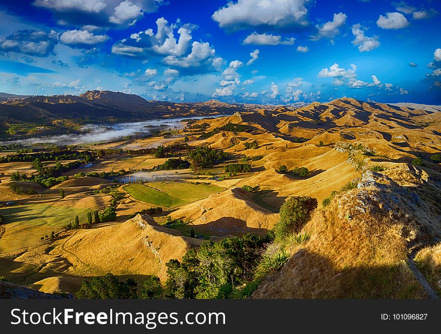 Sky, Highland, Grassland, Wilderness