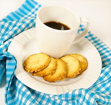 Sesame Cookies Stock Images