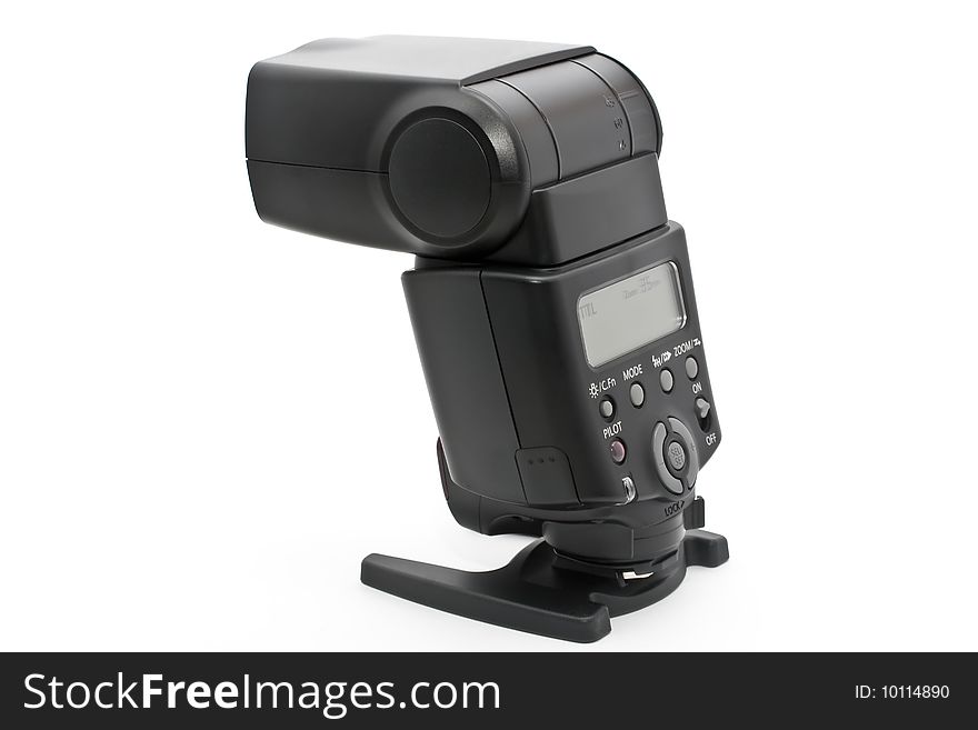 Strobe Flash light for SLR Camera with white background