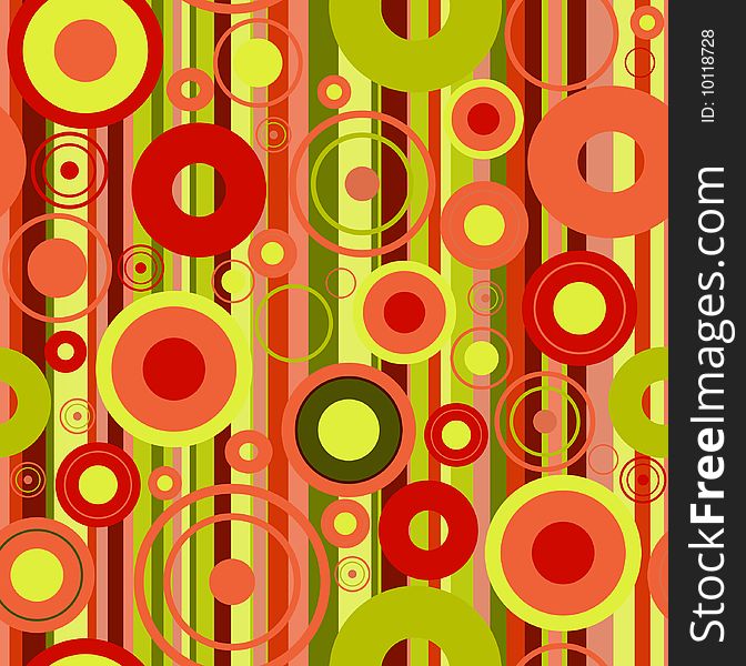 Seamless a background with circles. Vector illustration