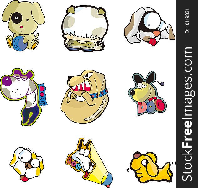 Dog set three