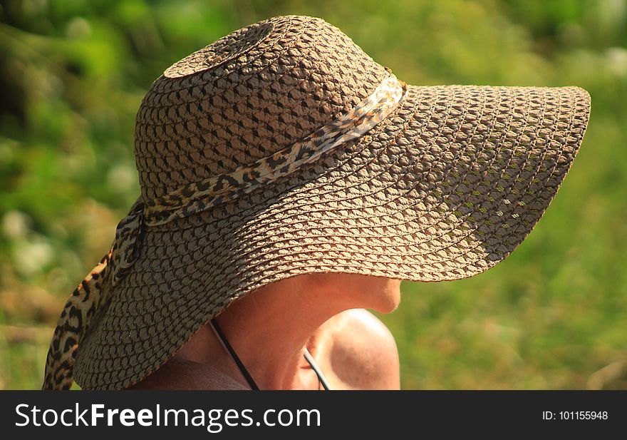 Headgear, Sun Hat, Hat, Grass