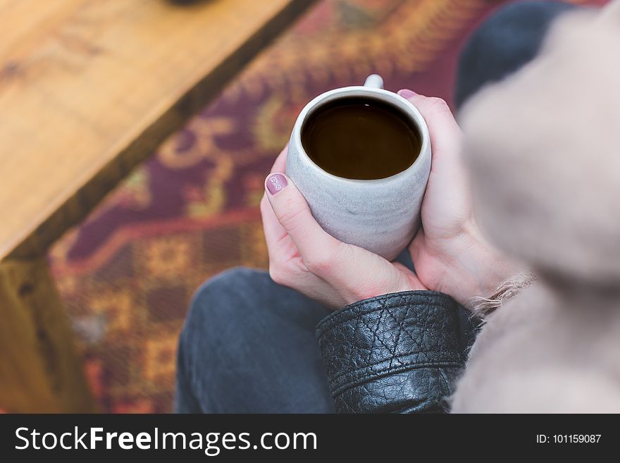 Coffee Cup, Hand, Cup, Finger