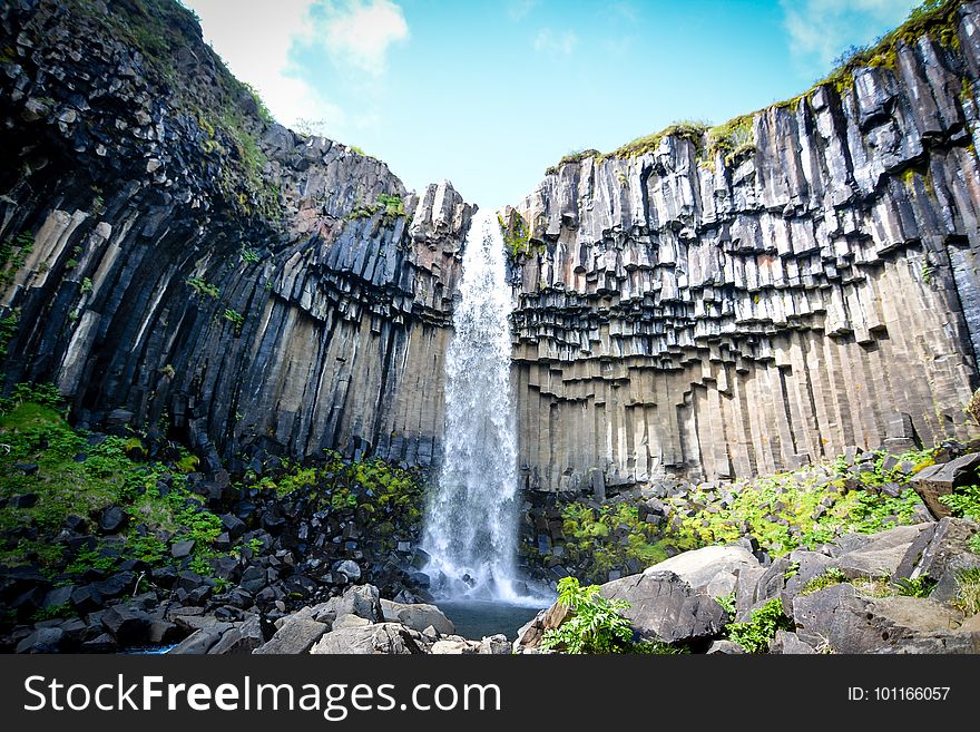 Waterfall, Nature, Water, Nature Reserve