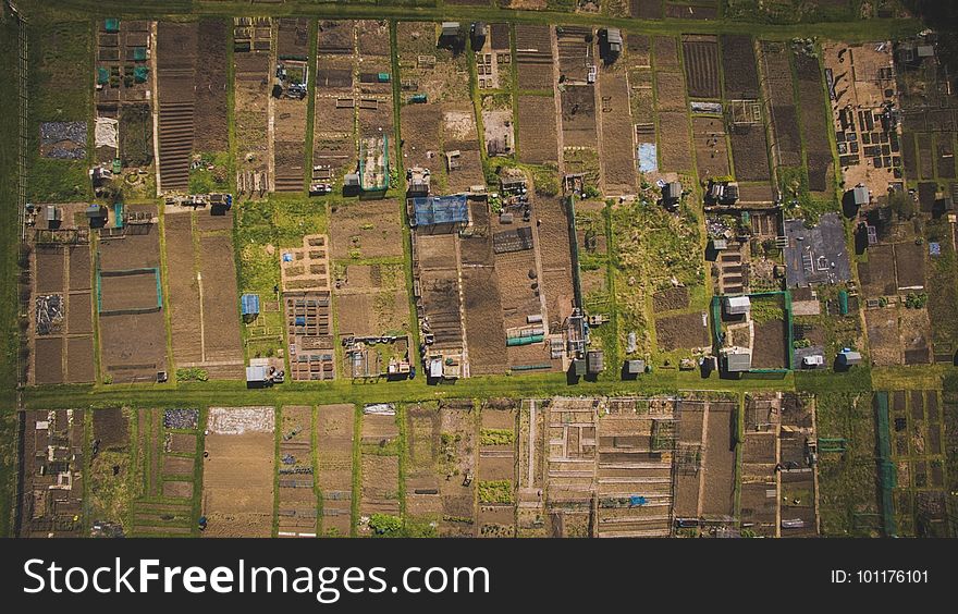 Suburb, Residential Area, Bird's Eye View, Aerial Photography
