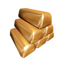 Gold Bullion Stock Photos