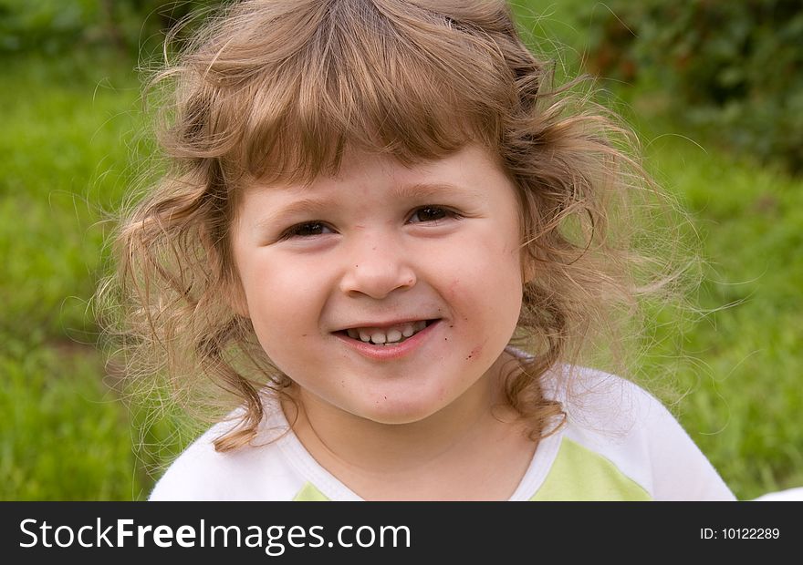 Little Girl Smiling