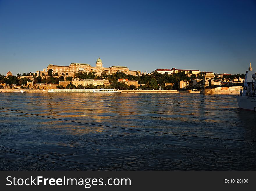 Morning of Buda Castle, Budapest