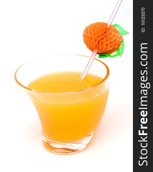 Orange juice  after breakfast cocktail