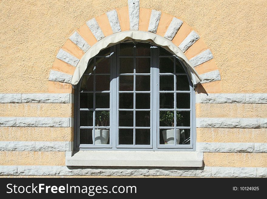 An Old window, city of Visby