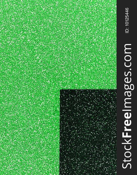 The green texture from small stones with black quarter. The green texture from small stones with black quarter