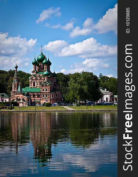 Old Mansion In Moscow, Russia