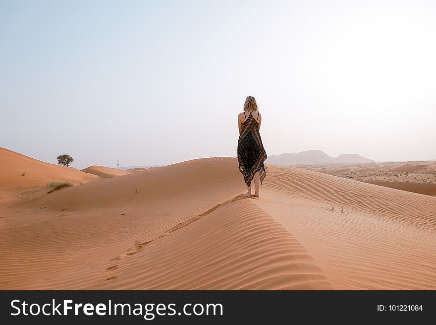 Desert, Erg, Aeolian Landform, Sand