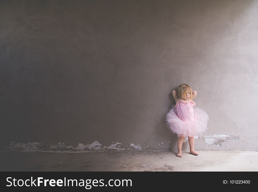 Photograph, Pink, Girl, Dress