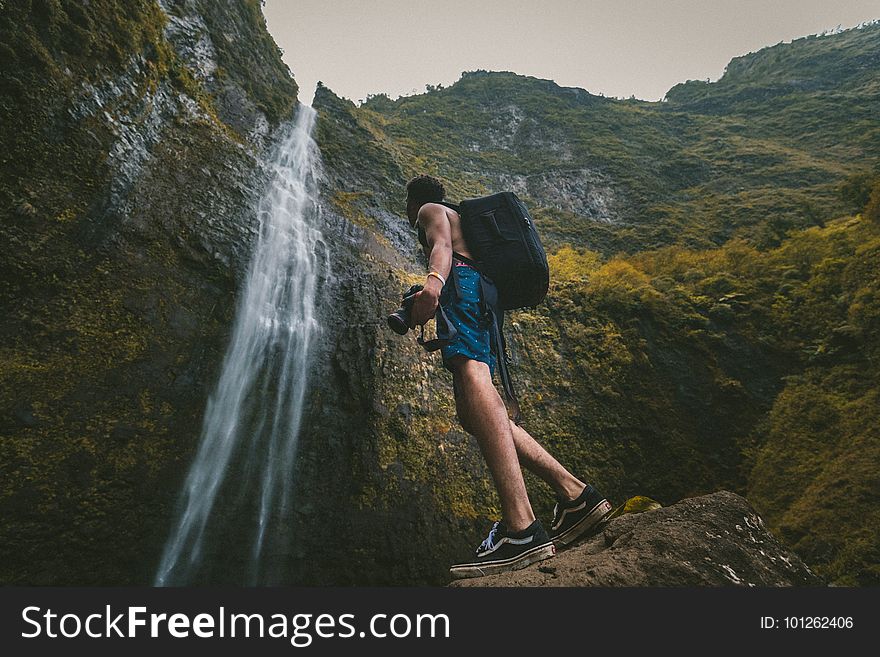 Waterfall, Nature, Body Of Water, Water